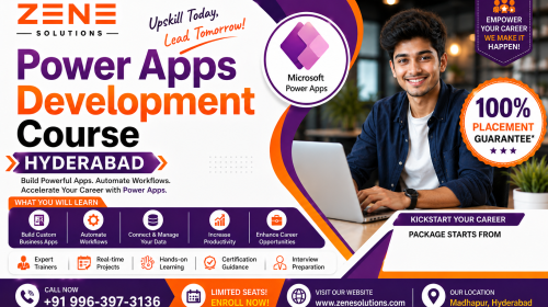 Power Apps Development Course Hyderabad